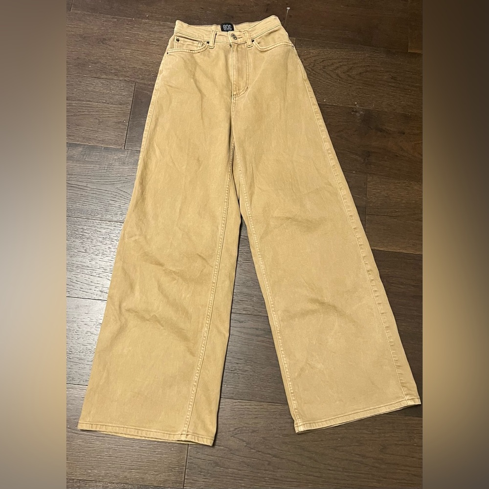 Urban Outfitters BDG A-Wide dark tan jeans